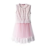 Pettigirl子供・ベビードレス キッズ ノースリーブ ガールズワンピース 6歳 [並行輸入品]