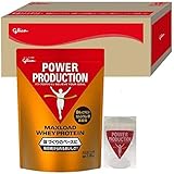 【公式】グリコ パワープロダクション マックスロード ホエイ プロテイン チョコレート味 1.0㎏ ＆ オリジナル シェーカー グリコボックス入り ②