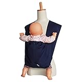 tacmamy(タックマミー) 抱っこひも シンプル無地 綿100％ 日本製 (XS, ディープネイビー)