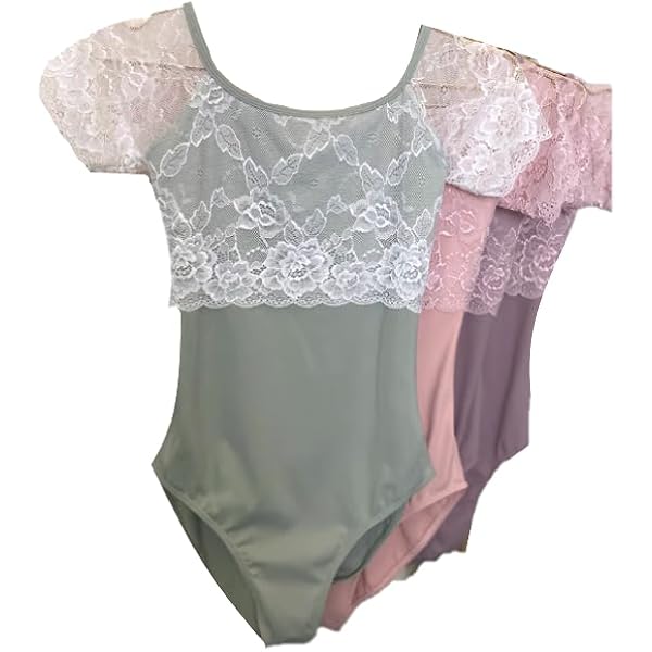 プロダンス] ProDance レース ハーフカップ バレエ レオタード 背中