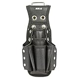 SK11 「KURO」シリーズ 匠 ツールケース7丁差し レザー 黒 SC-18L