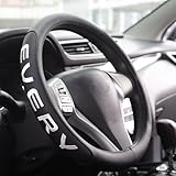 KOKATO エブリイ エブリイワゴン DA17V DA17W DA64V DA64Wハンドルカバー レザー ロゴ付き 内装 疲れ改善 クルップ力アップ 手汗対策 通気性 抗菌防臭 傷防止 汚れ防止 カスタムパーツ ドレスアップ