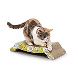 by Amazon 猫壱 爪とぎ バリバリベッドM 猫柄