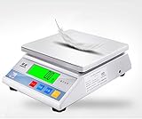 CGOLDENWALL　5kg、0.1gデジタル皿はかり　分析精密電子天秤　LCD表示スケール　風袋引き機能、カウンティング機能、自動オフ機能など付き計量器　日本語版取扱説明書付き　研究室、学校、仕立