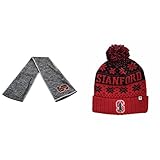NCAA Stanford Cardinal HailスカーフとSubarticビーニー帽子2パックバンドル