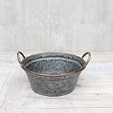 SPICE【BAGT1213】□【DL5】ガレージポット BOWL Lサイズブリキ