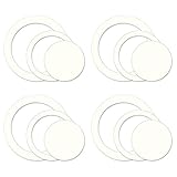 Brewster WPD98823 Wall Pops for Baby Peel and Stick Die Cut Dot, Ivory, 4-Count [並行輸入品]