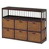 キャビランドリー　チェスト　アジアン家具　籐家具　RN-2518　収納BOX　収納ケース　枯淡/こたん