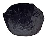 Ahh! Products Microsuede Black Washable Kid Bean Bag Chair [並行輸入品]
