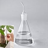 [ギフトに]ラボガラスウォーターポアラートライアングルと植物用水分計サスティーM 白のセット ノーブランド品