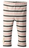 L'ovedbaby ラブドベビー オーガニックコットン レギンス 12-18ヶ月用 CORAL STRIPE OR447