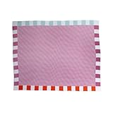 Sunday Ganim ベビーブランケット　Stripes! Pink