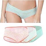 BEREAM マタニティショーツ マタニティ ショーツ 下着 ローライズ ３枚 セット ( L , 5.フレッシュ )