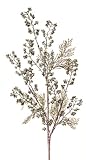 6個パック人工アンティーク、ミントCedar with berriesクリスマスSprays 31インチ