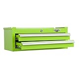 Viper Tool Storage V2602ICLG 26-Inch 2-Drawer 18G Steel Intermediate Tool Chest Lime Green [並行輸入品]