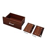 アイリス スペースフィットラック　引出/幅90cm用 ウォールナット/440x290x190mm