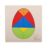 Demiawaking　かわいい幼児・子供 教育教材　ジグソー パズル 木のおもちゃ　啓蒙教育　 (40種の遊び方)