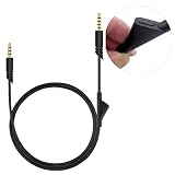 Astro A10交換用ケーブルコード ミュート機能付きはAstro A40 A10 A30 A50 G633 G933ゲーミングヘッドセットでも動作します (2M / 6.6ft)