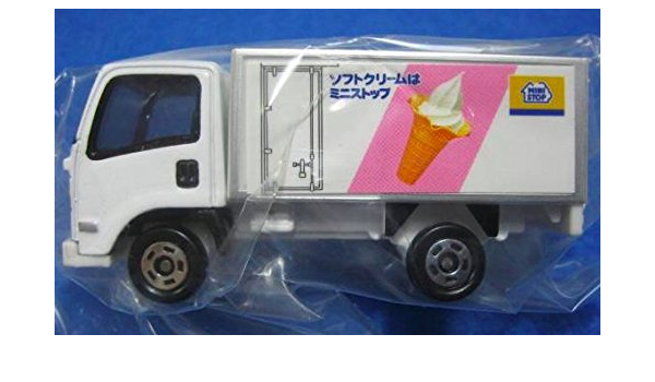 Amazon トミカ イオンオリジナル ミニストップエルフ ミニカー ダイキャストカー おもちゃ