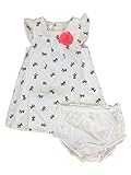 Little Wonders Infant GirlsホワイトZebra Print Sunドレス2 Piece Set US サイズ: 3-6 Months カラー: ホワイト