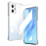 対応 OPPO Reno7 A OPG04 ケース クリア ケース OPPO Reno 7 A カバー TPU 保護ケース カバー背面 + OPPO Reno 7A ガラスフィルム OPPO Reno7A フィルム 日本旭硝子製 フィルム OPPOOPG04 強化ガラス 硬度9H 高透過率 飛散防 強化ガラス