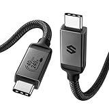 Silkland USB4 ケーブル 1M Thunderbolt 4 対応 PD3.1 240W 48V/5A 急速充電 40Gbps 8