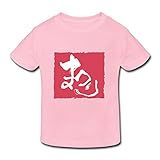 星 ２～６歳子供 男女兼用祭り 年中行事 日本 文化 Tシャツ ピンク 2 Toddler