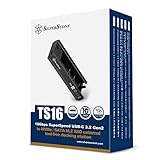 SilverStone Technology TS16 10Gbps SuperSpeed USB-C 3.2 Gen2 - NVMe/SATA M.2 SSD 外付け 工具不要 ドッキングステーション SST-TS16