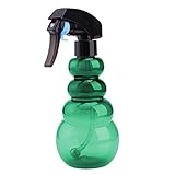Everpert スプレーボトル 極細のミストを噴霧する 園芸 美容院用 透明 プラスチック 280ML