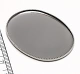 【ミール皿】 小判型 カン無し シルバーロジウム 30×40mm 1個
