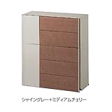 TOEX LIXIL エクスポスト　グレイス・ウッドデザイン　壁付けタイプ　前入れ前取出し　【リクシル】　【郵便ポスト】 シャイングレー+ミディアムチェリー