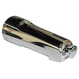 LASCO 08-1009L Mixit Style Horizontal Front Pull Bathtub Diverter Spout, 7-Inch, Chrome Plated [並行輸入