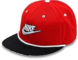 キャップ 帽子 キッズ ジュニア 子供用 ナイキ/ユース トゥルー シーズナブル キャップ No,889666 (657-ユニバーシティレッド)