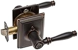 Schlage Lock Company F40BIR716ADD ドアレバー YOW アディソンコレクション バーミンガム エイジドブロンズ 寝室および浴室に