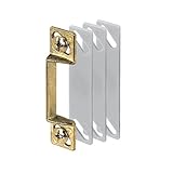 Prime-Line Products 5011 Screen Door Strike Plate with Shims, Gold [並行輸入品]