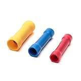 100PCS Suyep 10-22 AWG絶縁ストレートワイヤーバットコネクター電気圧着端子コネクター