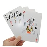 FALOFALO ビッグ トランプ ４倍サイズ 17cm×12cm カード ゲーム 手品 マジック パーティ グッズ (1個)