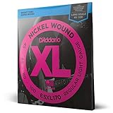 D'Addario ダダリオ ベース弦 ニッケル ダブルボールエンド弦 Light .045-.100 ESXL170 【国内正規品】