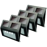 4 SOLR LED DECK LGHT BRNZ