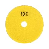 Tiptiper ダイヤモンド研磨パッド、4インチ大理石研磨パッド研磨されたウエハー