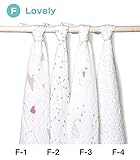 aden + anais (エイデンアンドアネイ) おくるみ バラ売り 1枚 出産祝い【並行輸入品】 Lovely F-2