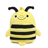 愛らしい漫画ぬいぐるみバッグ保育園Smallバックパックリュックサックバッグforベビーキッズ子1 – 3yrs ) イエロー