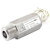 uxcell 1/2PT Male Thread Stainless Steel Water Flow Sensor Switch 100V 10W [並行輸入品]