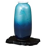 九谷焼 花瓶 銀彩（花台付き） 陶器 和風 花器 インテリア プレゼント