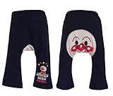 アンパンマン　ロング丈パンツ ブラック◇80ｃｍ