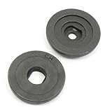 uxcell フランジ　ブラック　メタル製　交換部品　2 in 1セット　Makita 590