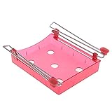 awakingdemi冷蔵庫引き出しオーガナイザー、ミニキッチン冷蔵庫冷凍庫引き出しシェルフアタッチストレージボックスビン冷蔵庫用(ブルー)