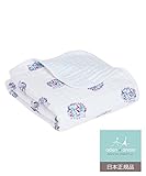 aden + anais (エイデンアンドアネイ) 【日本正規品】 モスリンコットン ミニ・ドリーム・ブランケットthistle hedgehogs/striped mini dream blanke