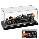 HTLNUZD 1/43 スケール F1 マクラレン MCL60#4 ランドー・ノリス＆#81 オスカー・ピアストリ 合金製レーシングカーモデル - 大人向けコレクション・ギフト用 (MCL60#4) [並行輸入品]
