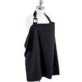 ベベオレ/　Bebe Au Lait Nursing Cover Eyelet(Black) [並行輸入品]